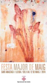 Cartel anunciador  de les Festes de Maig de Lleida