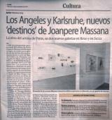Los Angeles y Karlsruhe, nuevos "destinos" de Joanpere Massana
